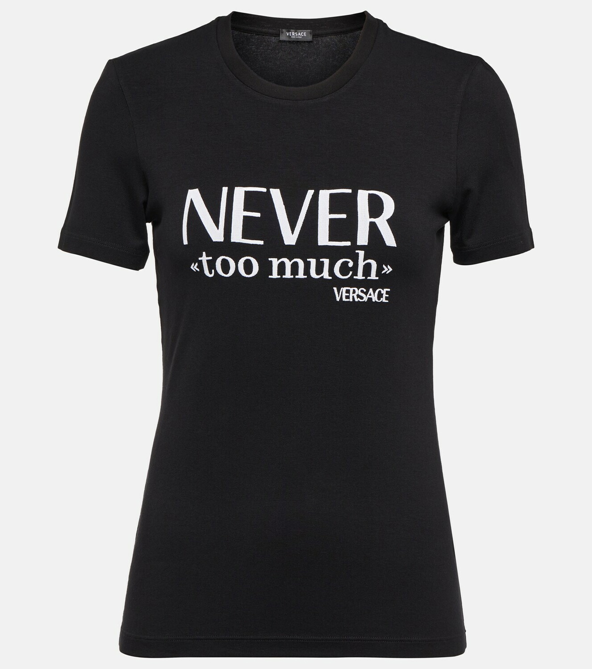 Versace - Never Too Much embroidered T-shirt