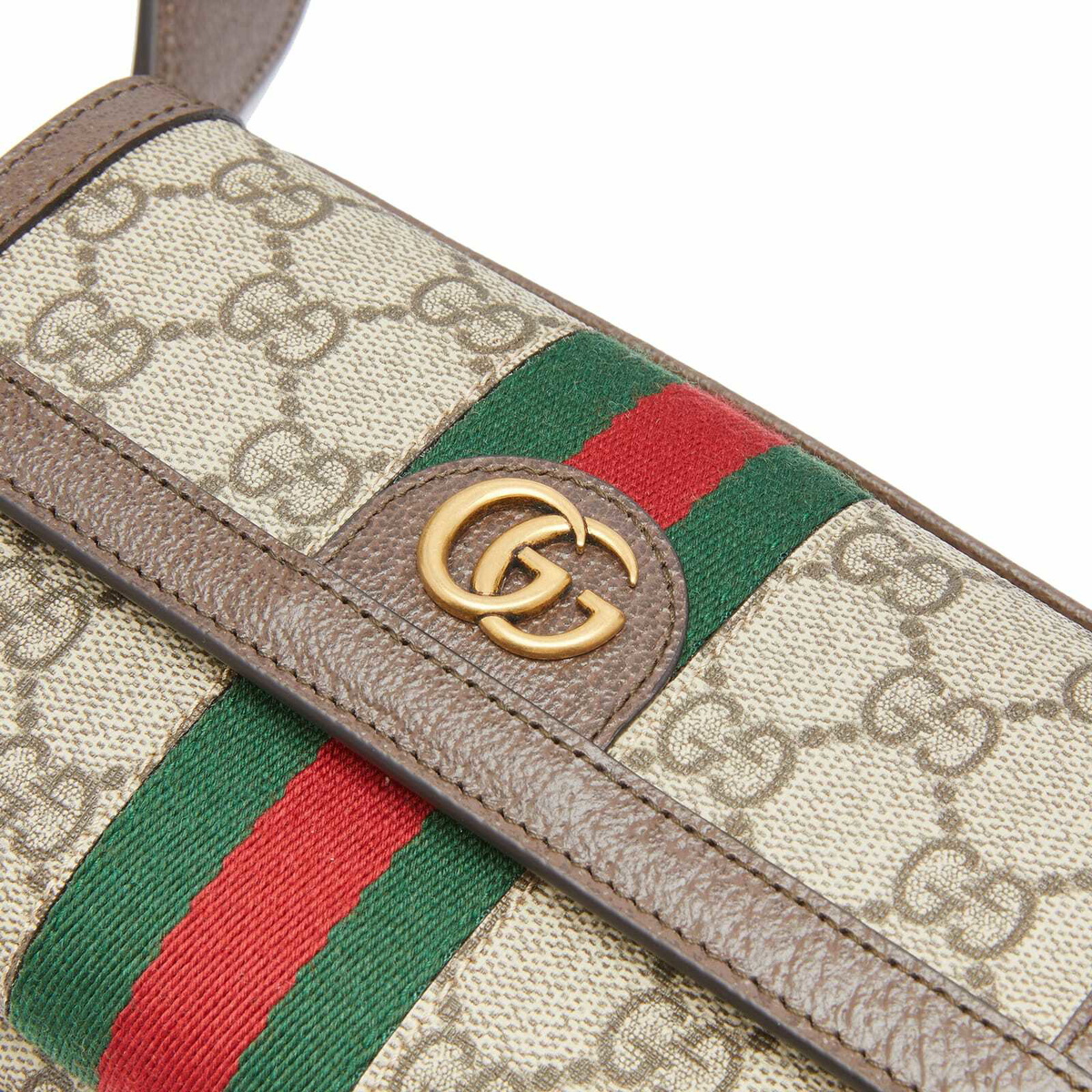 Gucci Men's GG Jacquard Mini Bag in Beige Gucci