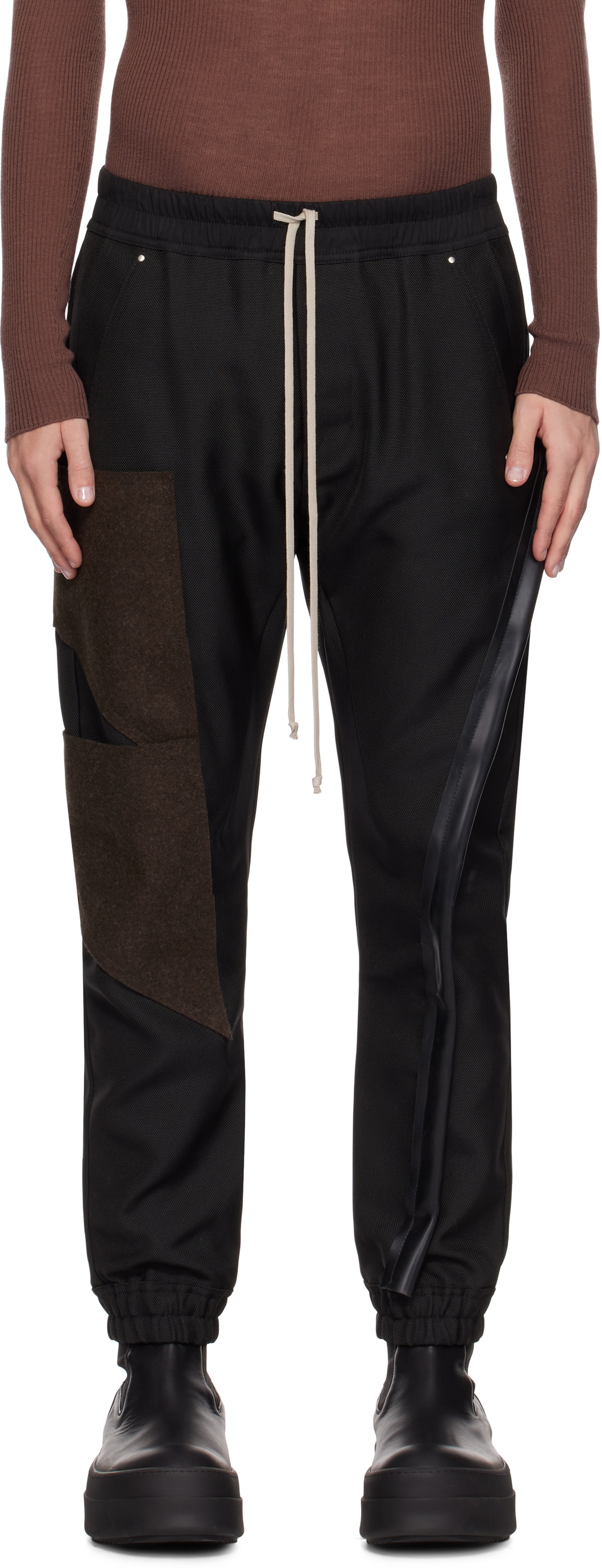 パンツ Rick Owens Porterville Mastodon Rick Owens Black Porterville Mastodon Cargo Pants Rick Owens