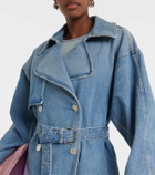 7 For All Mankind Denim trench coat