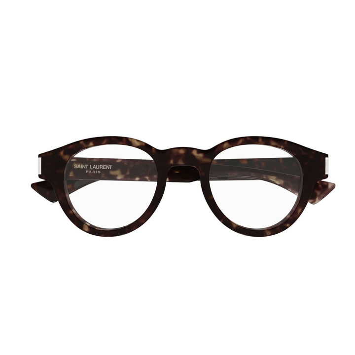 Photo: Saint Laurent Eyewear Saint Laurent Sl 792 Linea Corner Angle 002 Havana Crystal Glasses