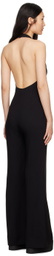 Moschino Black Chains & Hearts Jumpsuit