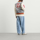 ICECREAM Men's Waitress Varsity Jacket in Grey