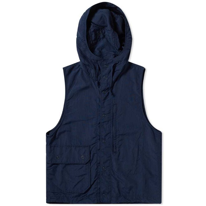Photo: Engineered Garments Field Vest Blue