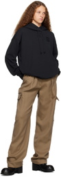 Sportmax Black Globo Hoodie