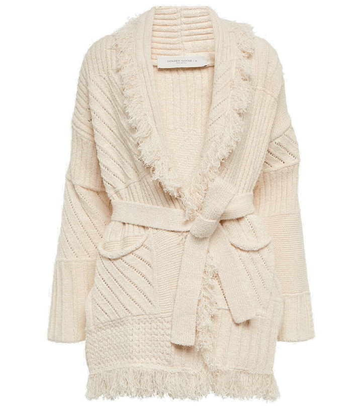 Photo: Golden Goose - Embellished jacquard knit cardigan