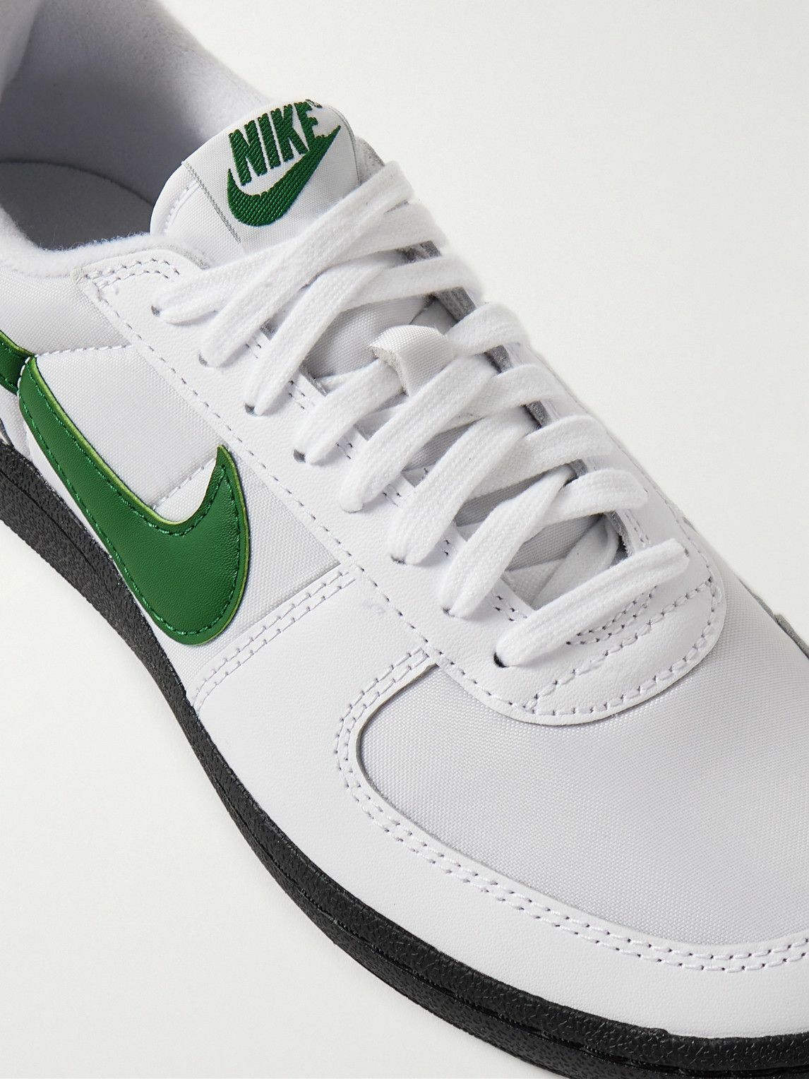 Nike - Field General 82 SP Mesh and Leather Sneakers - White