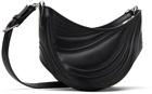 Mugler Black Medium Spiral Bag