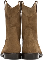 Lemaire Brown Western Boots