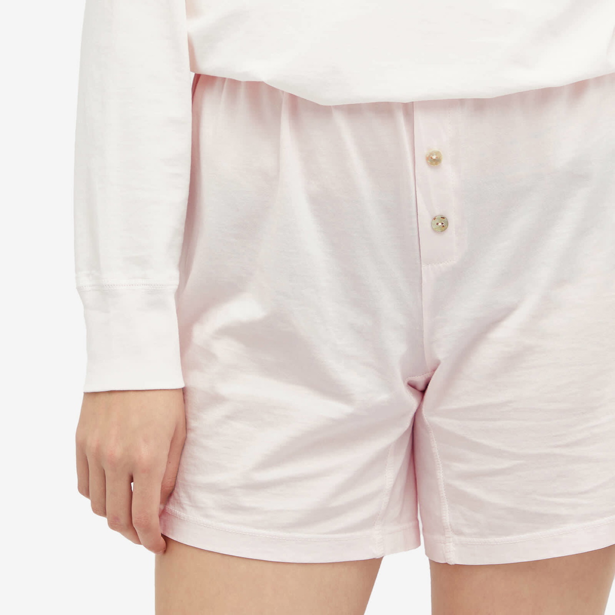 DONNI. Women's Jersey Boxer Short in Ballerina