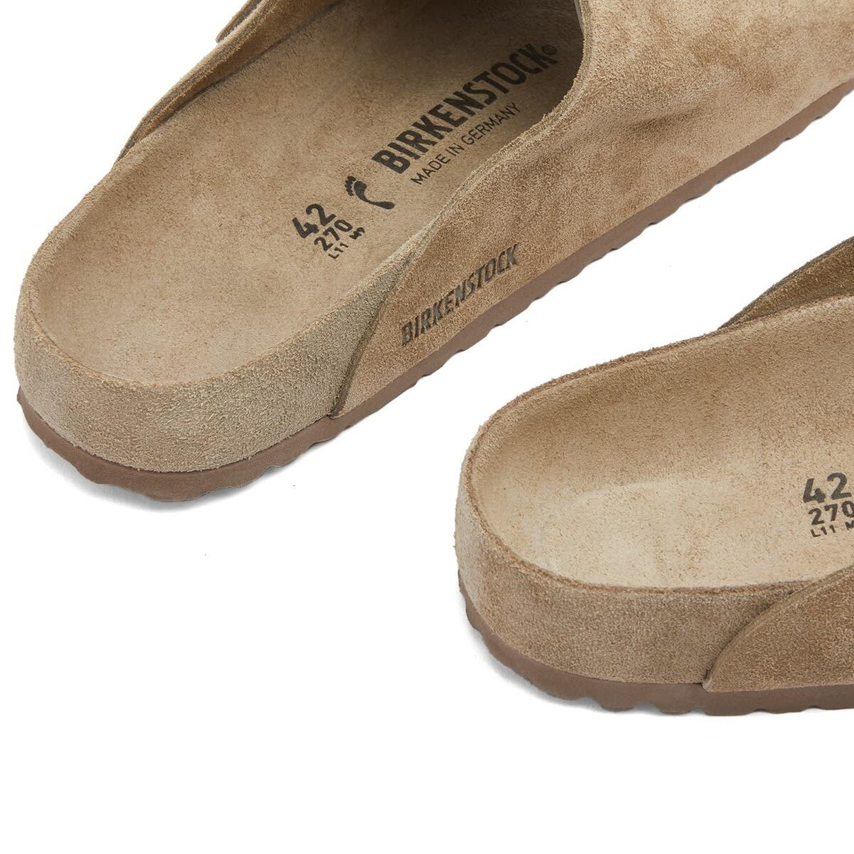 Birkenstock Men's Zürich - Presented by END. in Taupe Suede Exquisite