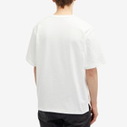Uniform Bridge Men's Heavyweight Pocket T-Shirt in Off White