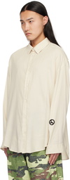 Acne Studios Off-White Button-Up Shirt