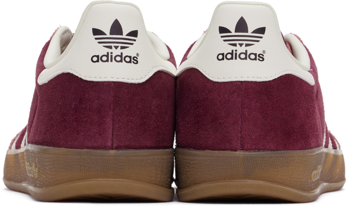 adidas gazelle silver green womens Adidas Gazelle ADV Shoes - Shadow Red / Crystal White / Gold Metallic main image 0