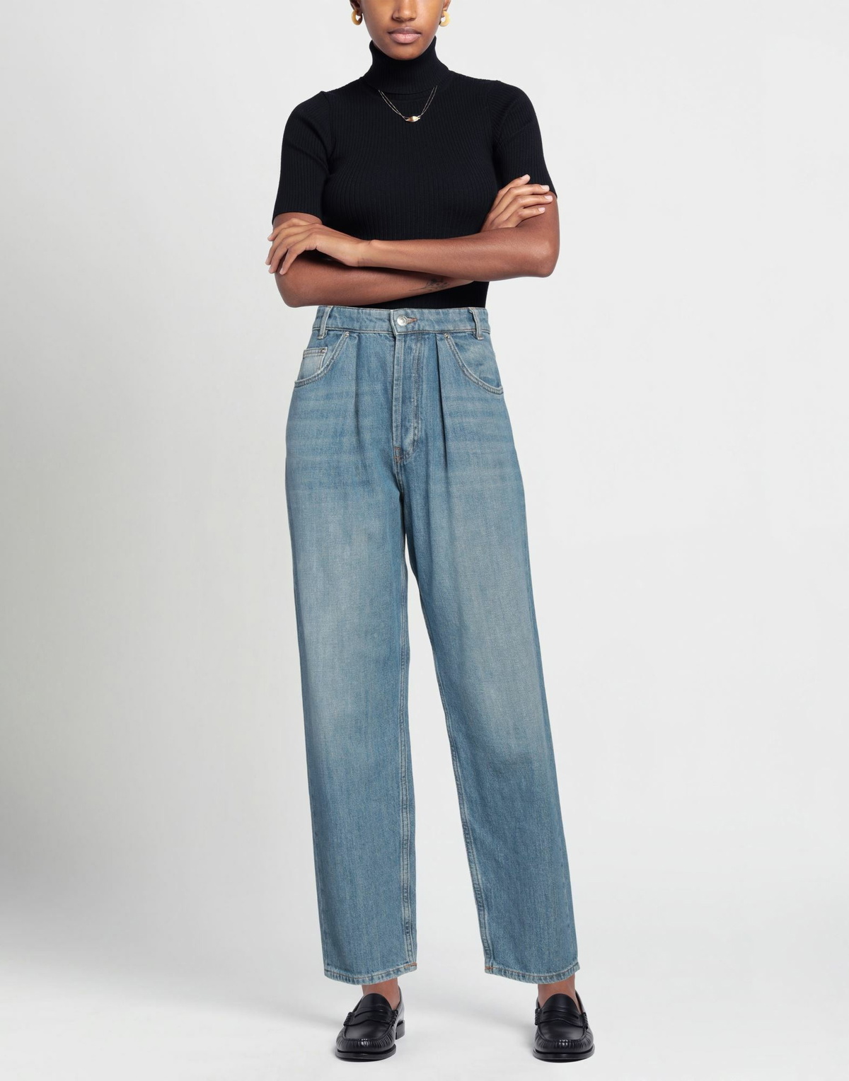 Maje Womens Jeans in Blue
