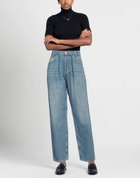 Maje Womens Jeans in Blue