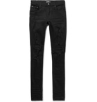 AMIRI - Thrasher Skinny-Fit Distressed Stretch-Denim Jeans - Men - Black