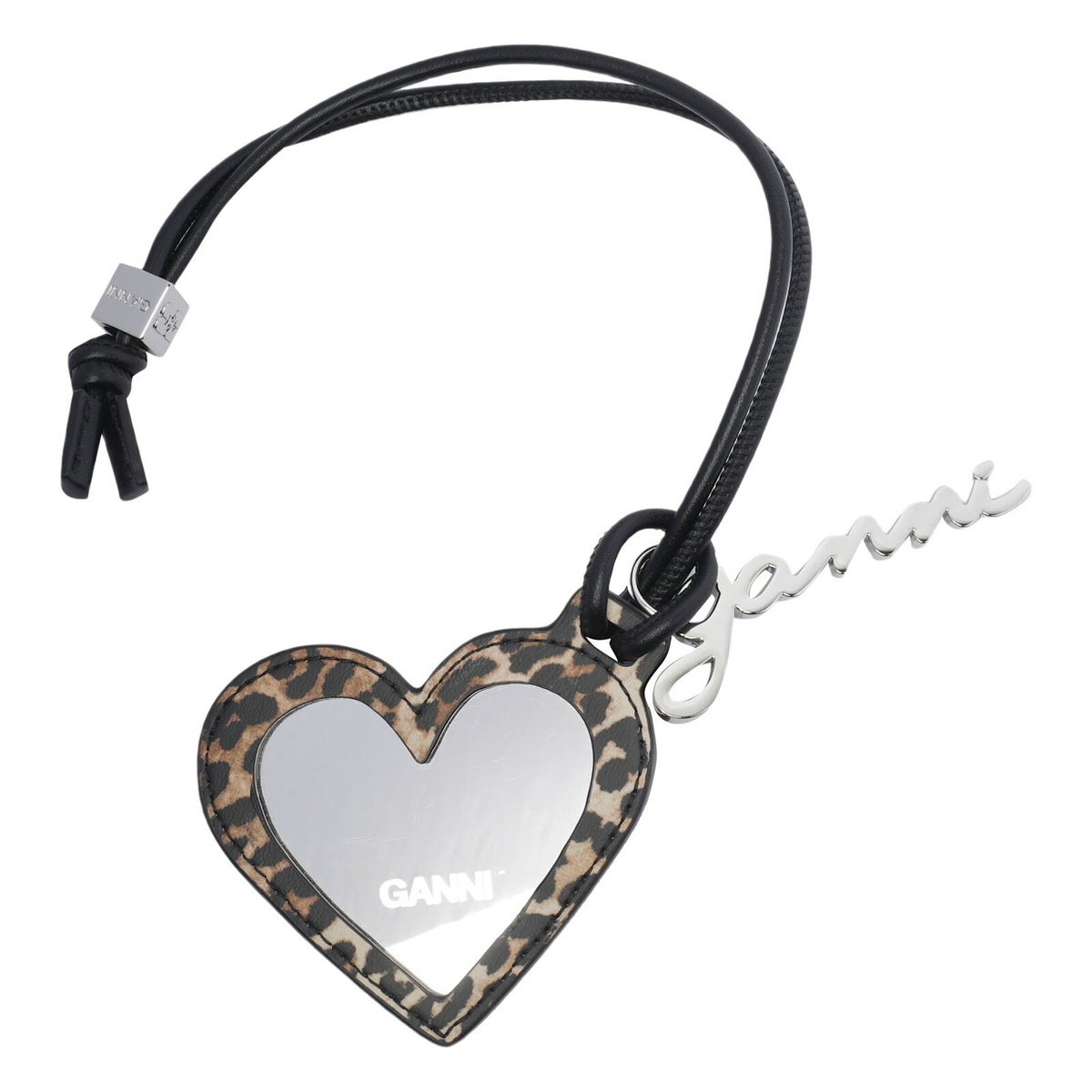 GANNI Off-White Peach Keychain GANNI
