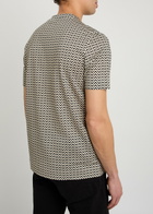 Emporio Armani Patterned Jersey T-shirt Black