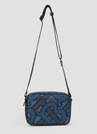 Burberry - Monogram Paddy Shoulder Bag in Navy