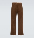 Miu Miu Cotton corduroy straight pants