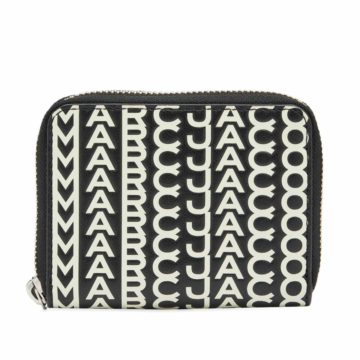 Marc Jacobs Womens The Zip Around Wallet in BlackWhite Marc Jacobs