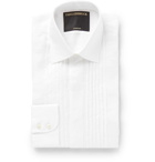 Favourbrook - Bib-Front Double-Cuff Cotton-Poplin Shirt - Neutrals