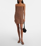 Leset Niko ramie minidress