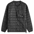Taion Men's Mountain Crew Neck Light Down Jacket in Black