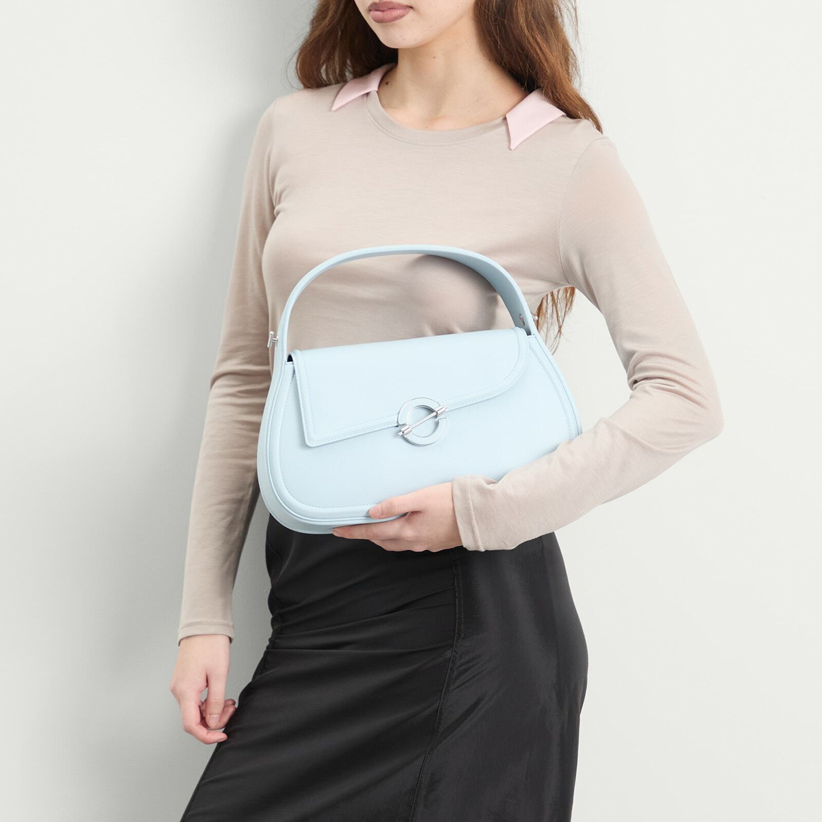 Samsøe Samsøe Women's Sahero Grab Bag in Bel Air Blue 