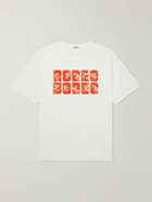 BODE - Rodeo Bodeo Printed Cotton-Jersey T-Shirt - Neutrals