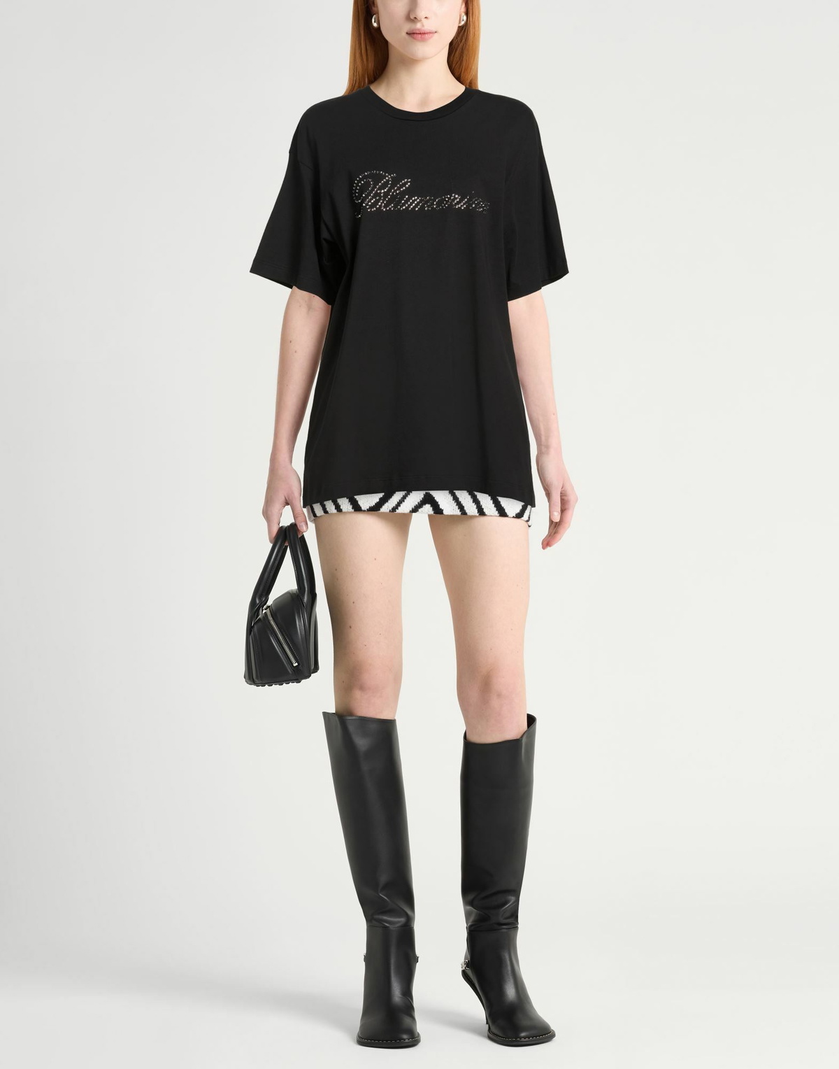 Blumarine Womens T-shirt in Black