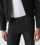 Gucci Web Stripe flared jeans