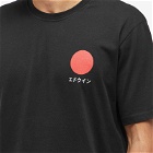 Edwin Men's Japanese Sun T-Shirt in Black