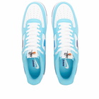 Nike Men's Air Force 1 '07 LV8 RMX Sneakers in White/Light Photo Blue