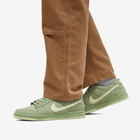 Nike Men's Dunk Low Retro Premium Sneakers in Oil Green/Olive Aura