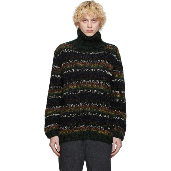 Photo: Wood Wood Multicolor Per Turtleneck