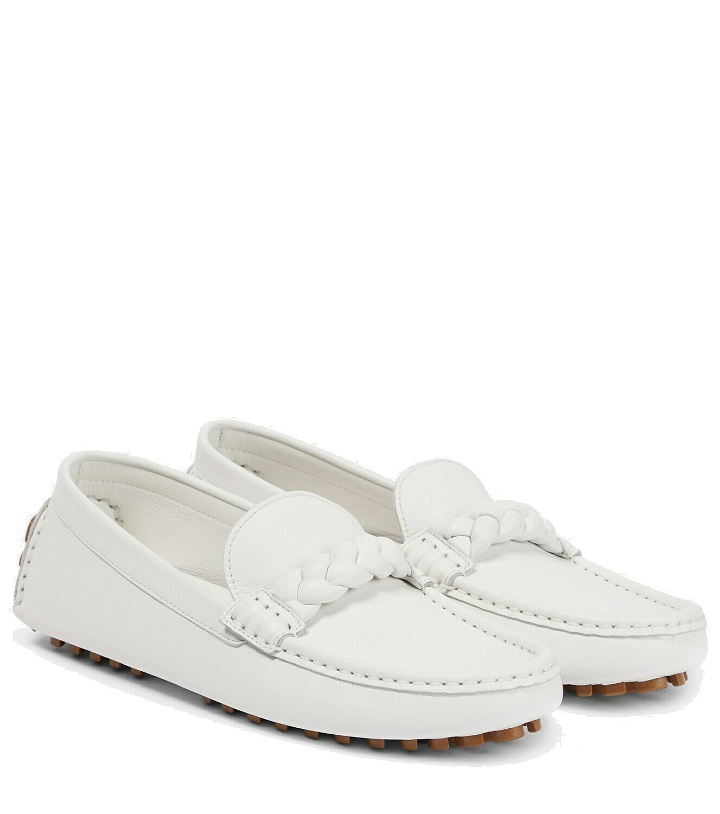 Photo: Gianvito Rossi - Monza leather loafers