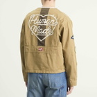 Human Made Men's Club Patch Jacket in Beige