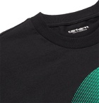 Carhartt WIP - Logo-Print Cotton-Jersey T-Shirt - Black