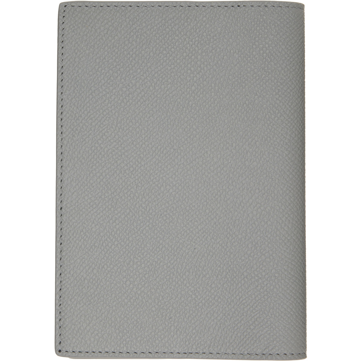 Balenciaga Gray Logo Passport Holder