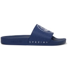 adidas Consortium - SPEZIAL Adilette Printed Rubber Slides - Blue