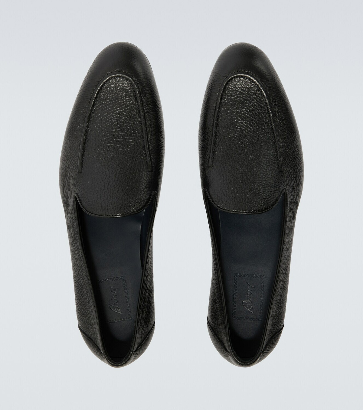 Brioni Appia leather loafers