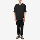 Maison Margiela Men's Unfinished Heavy Jersey T-Shirt in Washed Black