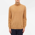 A.P.C. Men's Dundee Roll Neck Knit in Beige Heather
