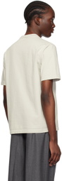Lady White Co. Taupe Rugby T-Shirt