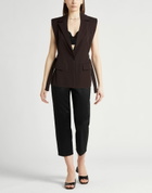 Drumohr Womens Blazer Dark in Brown