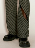 Isa Boulder Diagonal Knit Pants