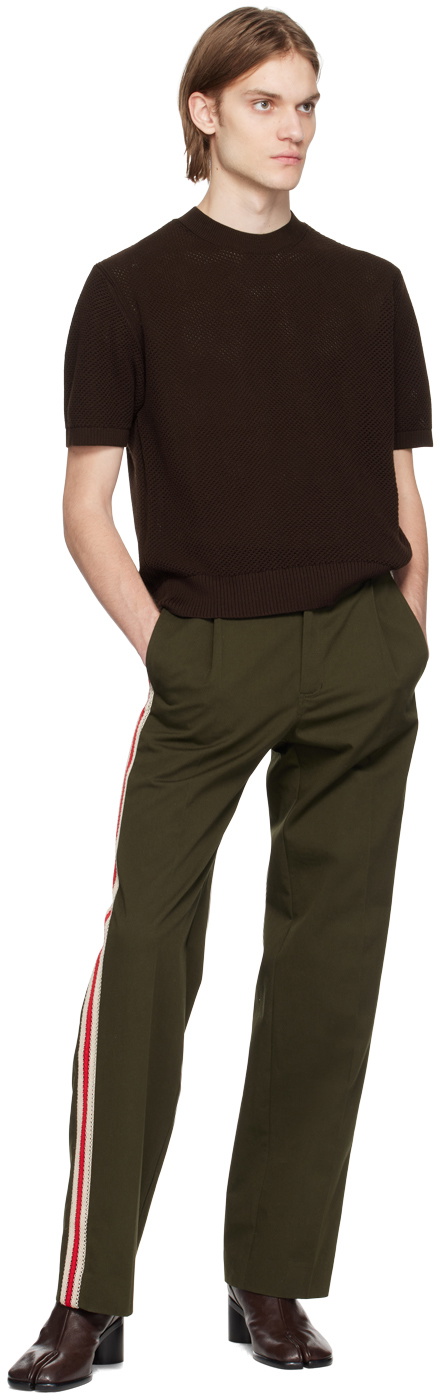 Factor's Brown Crewneck T-Shirt