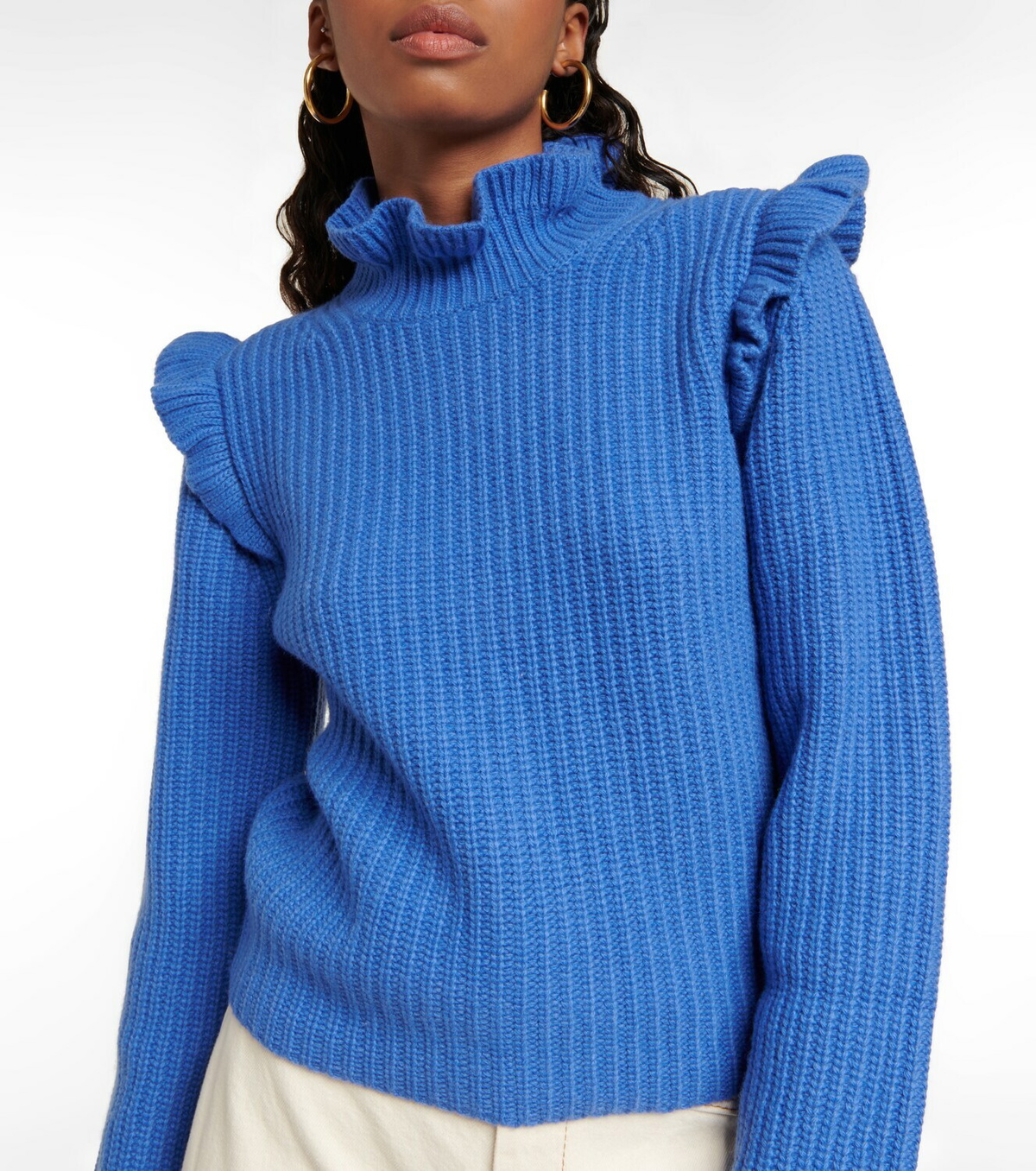 See By Chloe - Frilled wool-blend sweater